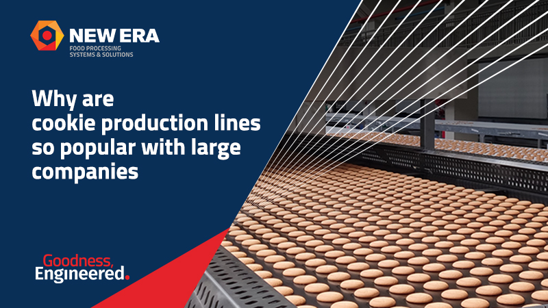 Why Are Cookie Production Lines So Popular With Large Companies