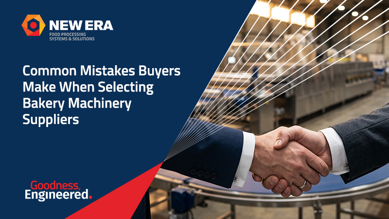 Common Mistakes Buyers Make When Selecting Bakery Machinery Suppliers