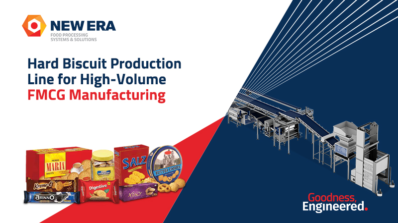 Hard Biscuit Production Line for High-Volume FMCG Manufacturing